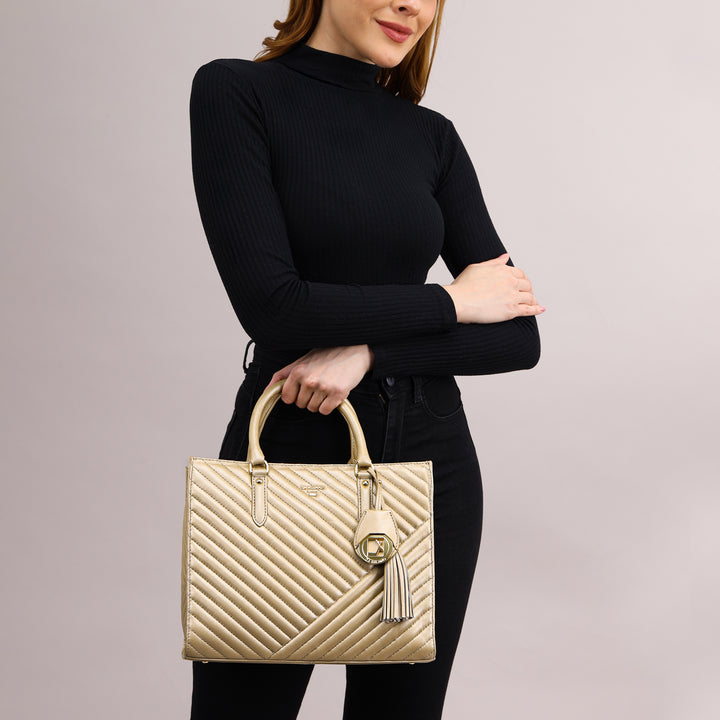Chevron Book Tote (M)