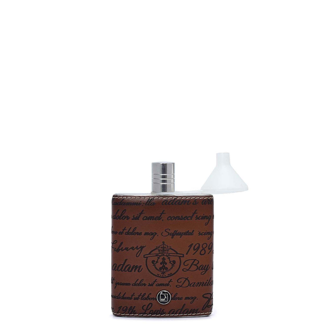 Signato Leather Bottle Case - Cognac