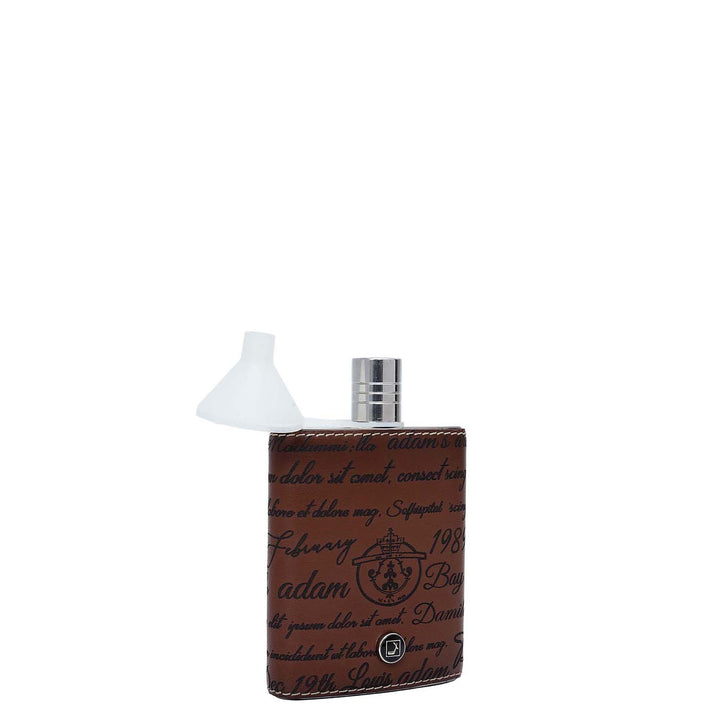 Signato Leather Bottle Case - Cognac
