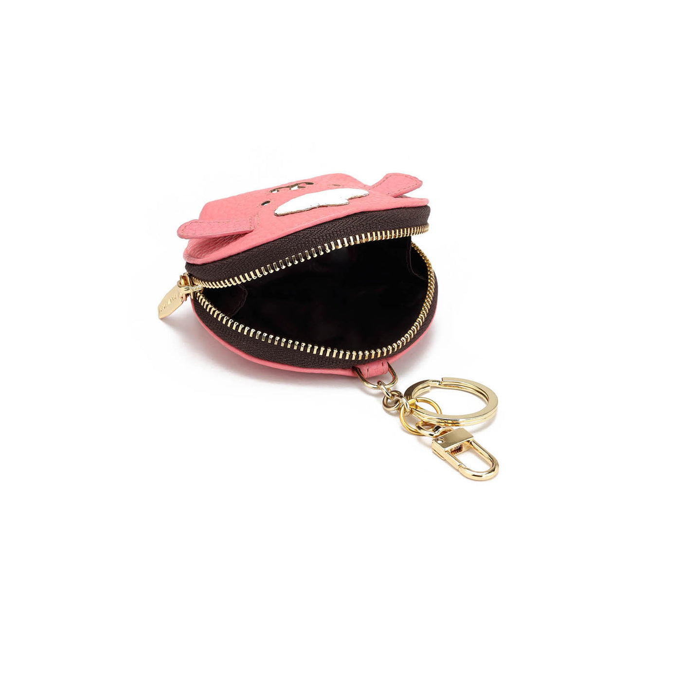 Wax Leather Bag Hanging - Hyper Pink