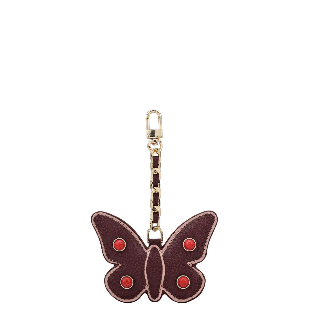 Wax Leather Bag Hanging - Burgundy