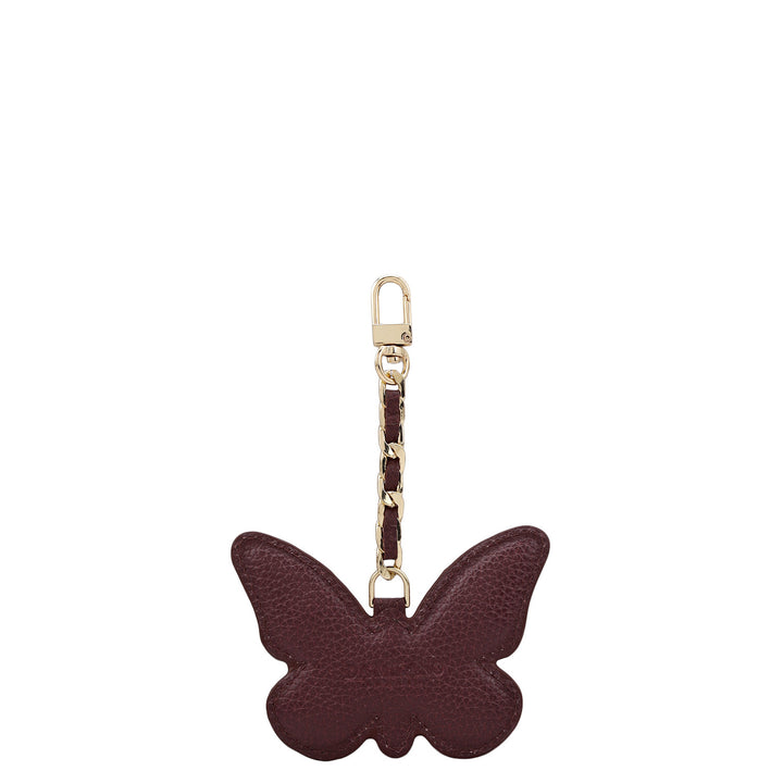 Wax Leather Bag Hanging - Burgundy