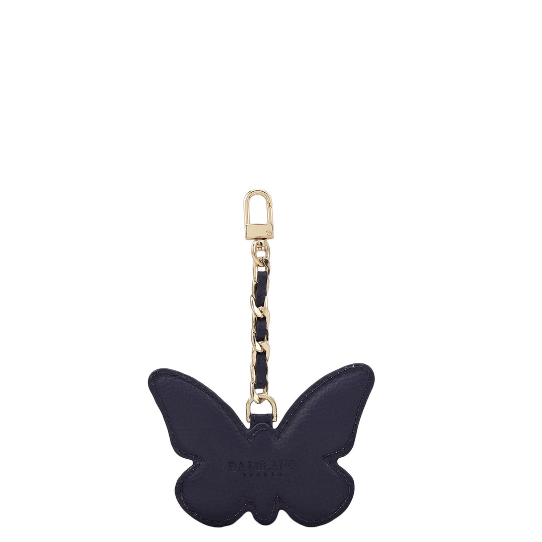 Wax Leather Bag Hanging - Ink Blue