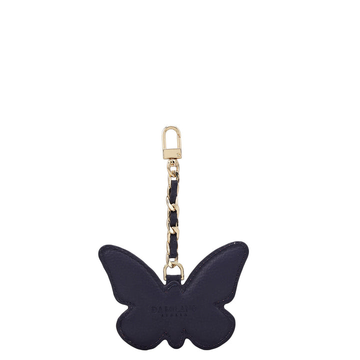 Wax Leather Bag Hanging - Ink Blue