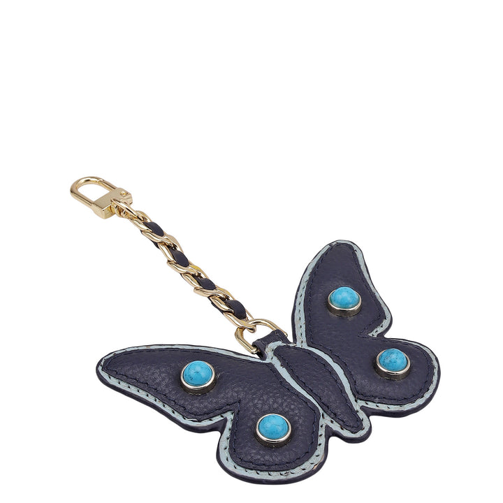 Wax Leather Bag Hanging - Ink Blue