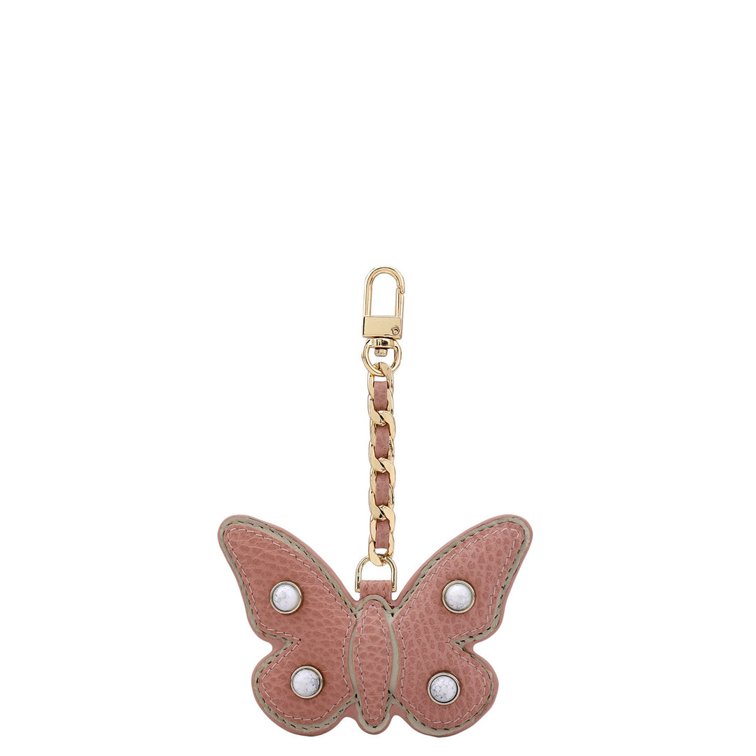 Wax Leather Bag Hanging - Pink