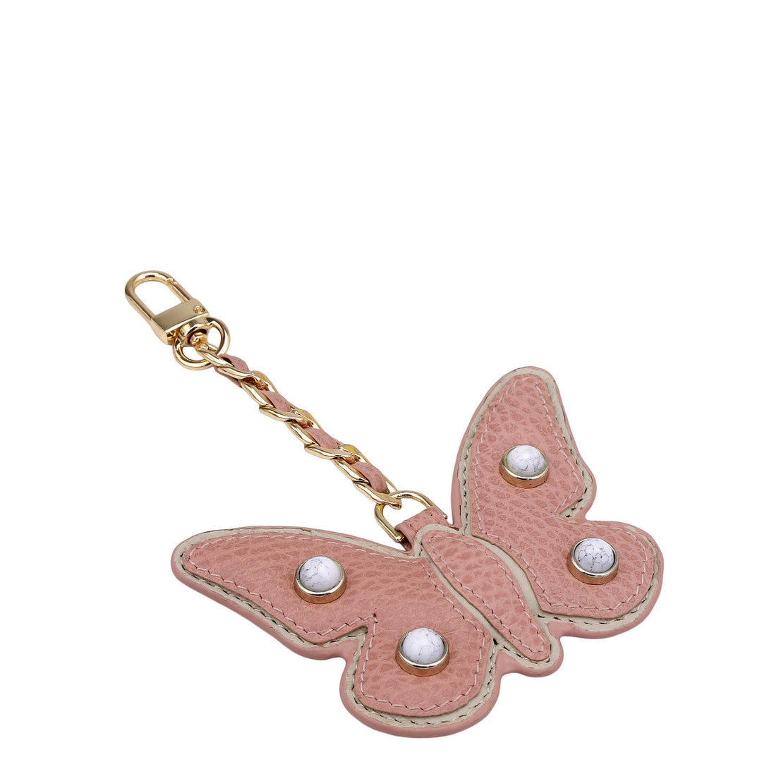 Wax Leather Bag Hanging - Pink