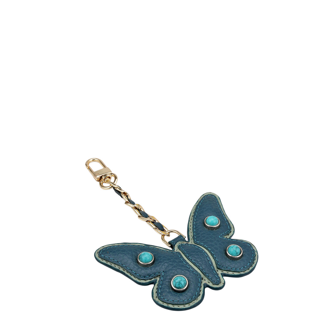 Wax Leather Bag Hanging - Teal