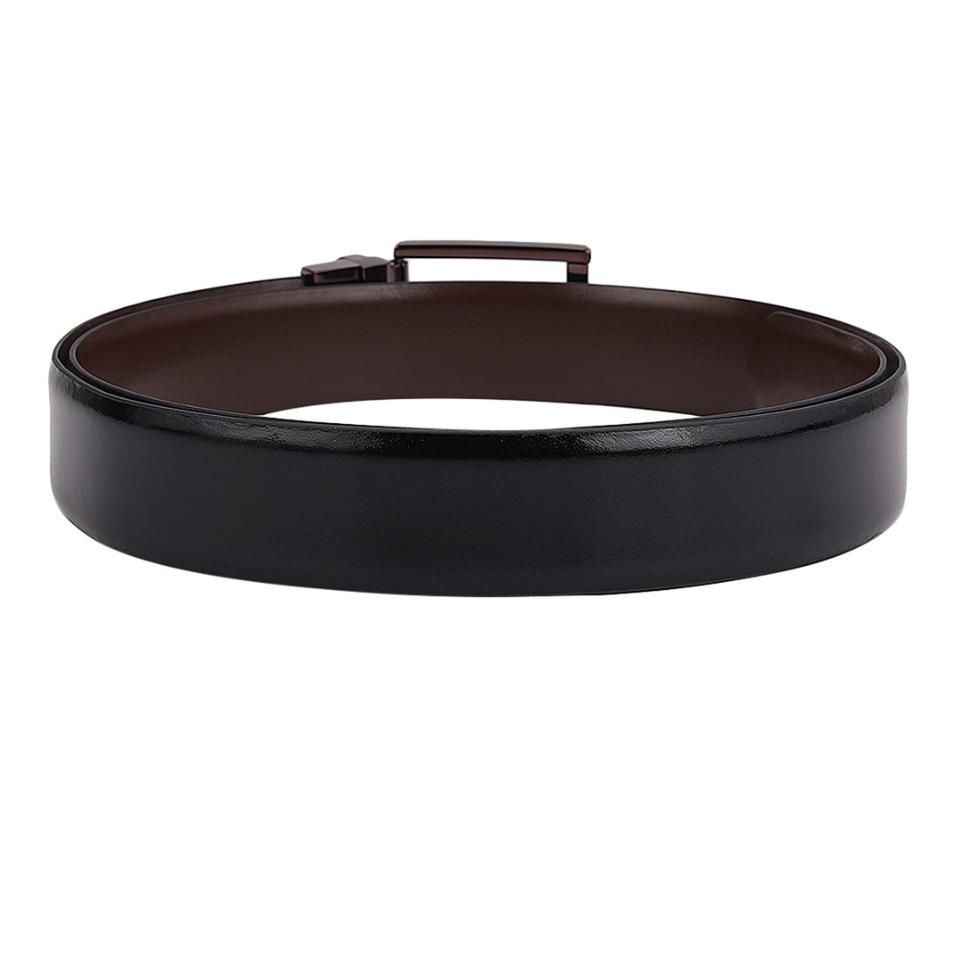 Formal Plain Leather Reversible Mens Belt - Black & Brown