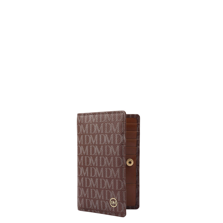 Multi Slot Leather Card Case - Date