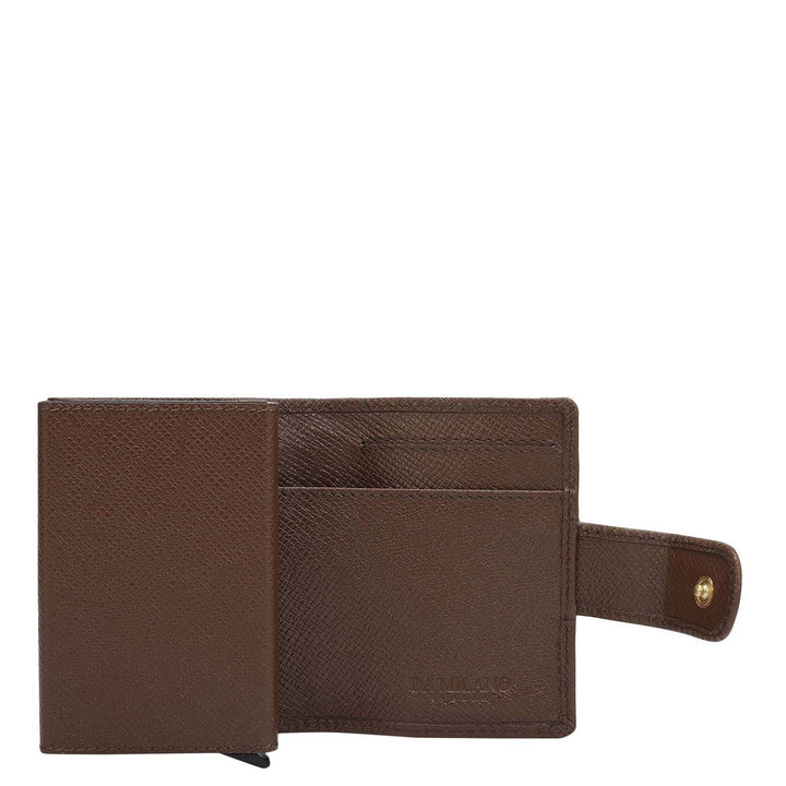 Multi Slot Leather Card Case - Date