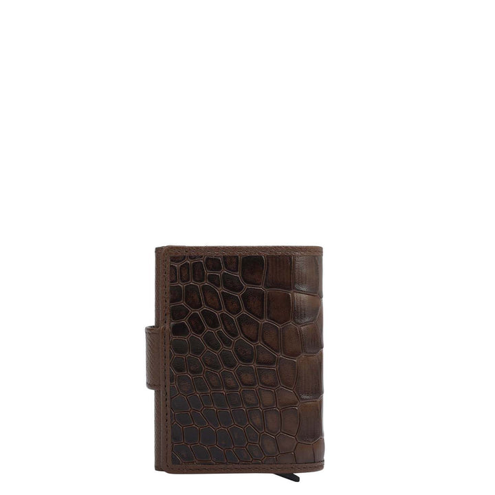 Multi Slot Leather Card Case - Date