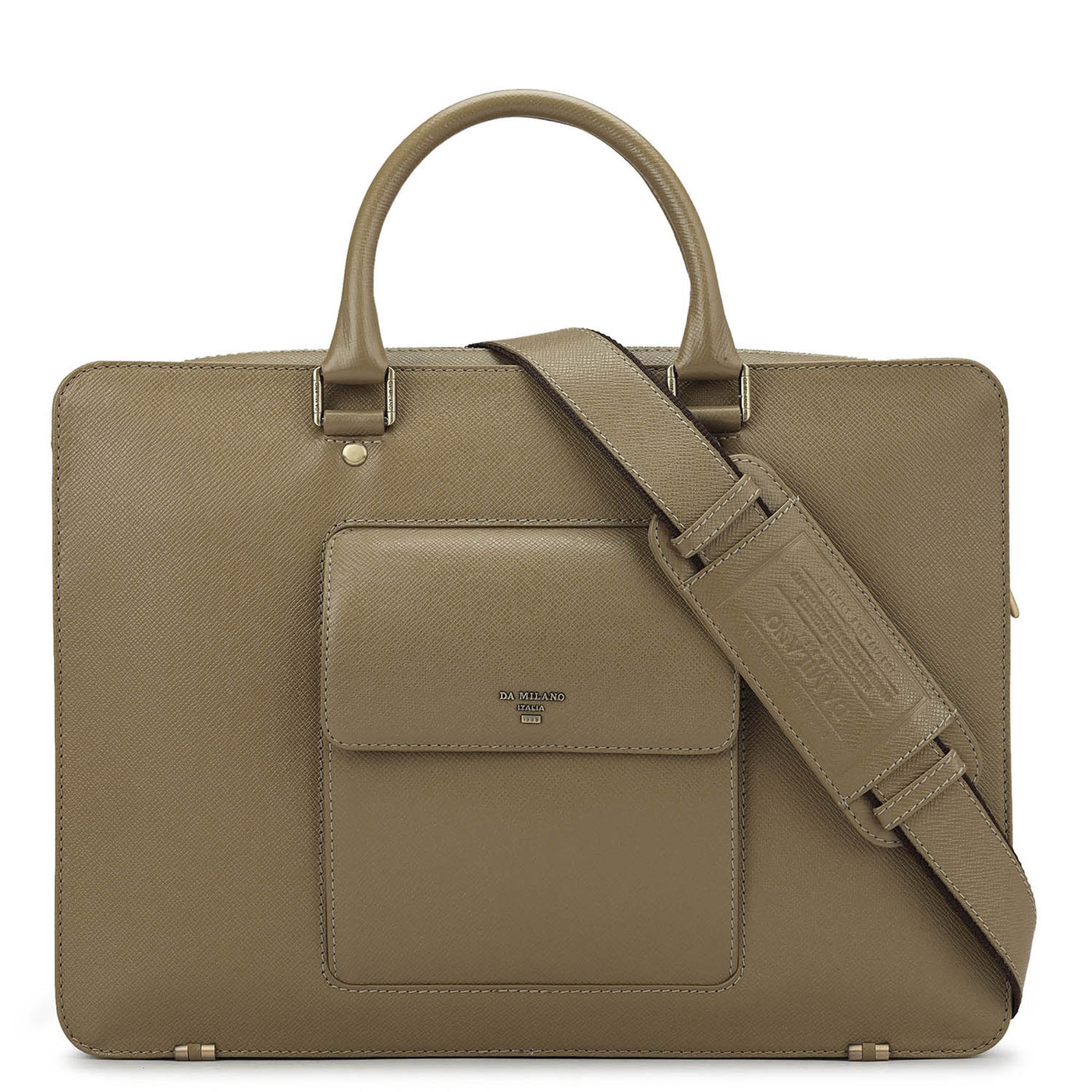 Turtle Franzy Leather Laptop Bag - Upto 15"