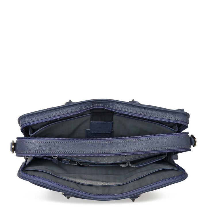 Franzy Leather Laptop Bag - Stardust