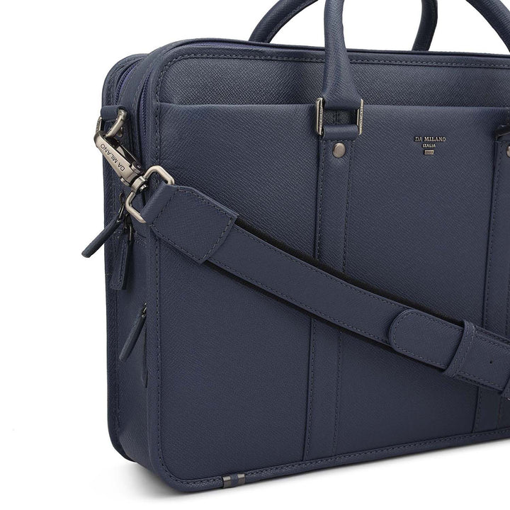 Franzy Leather Laptop Bag - Stardust