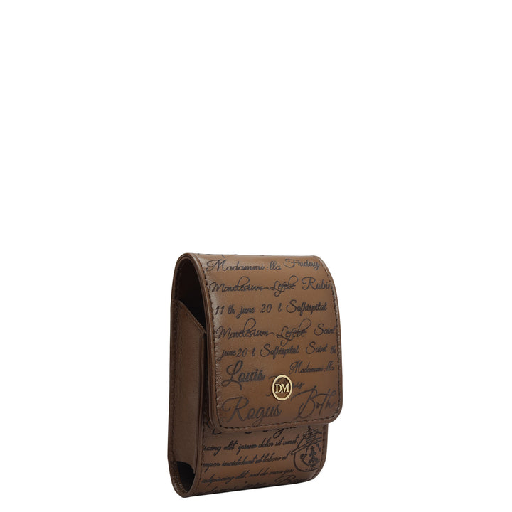 Signato Leather Cigarette Case - Cognac