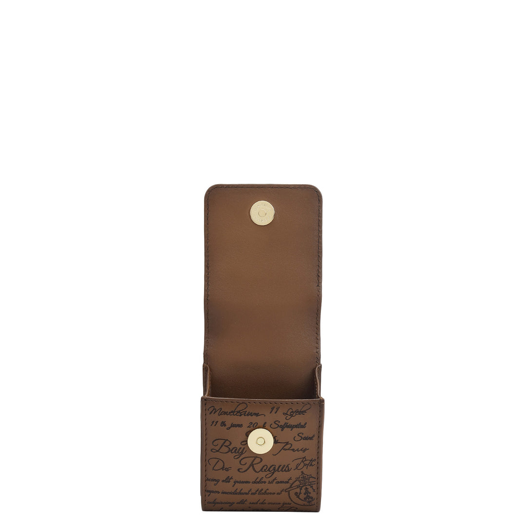 Signato Leather Cigarette Case - Cognac