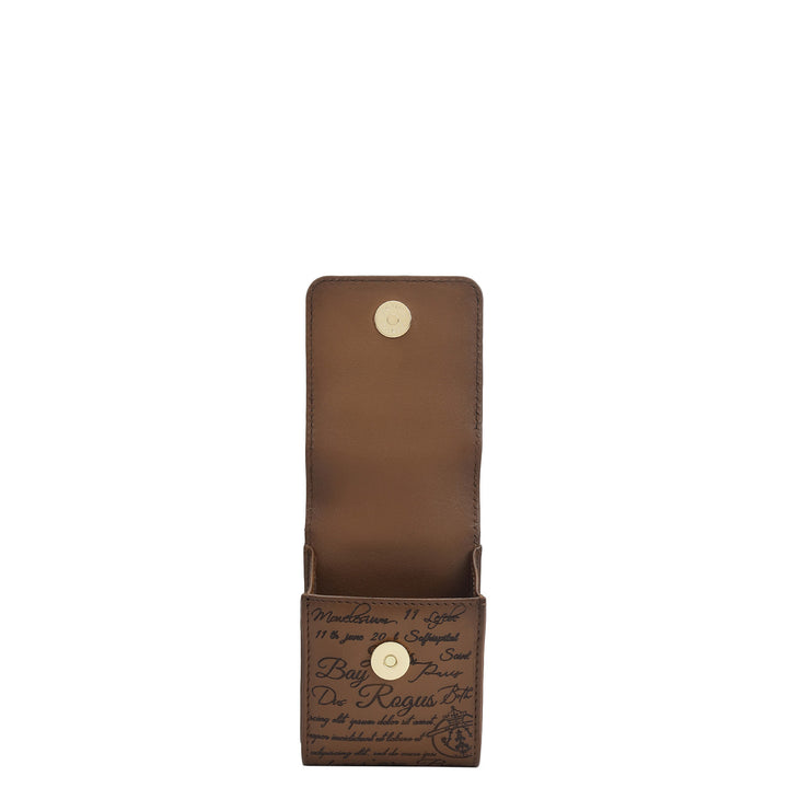 Signato Leather Cigarette Case - Cognac