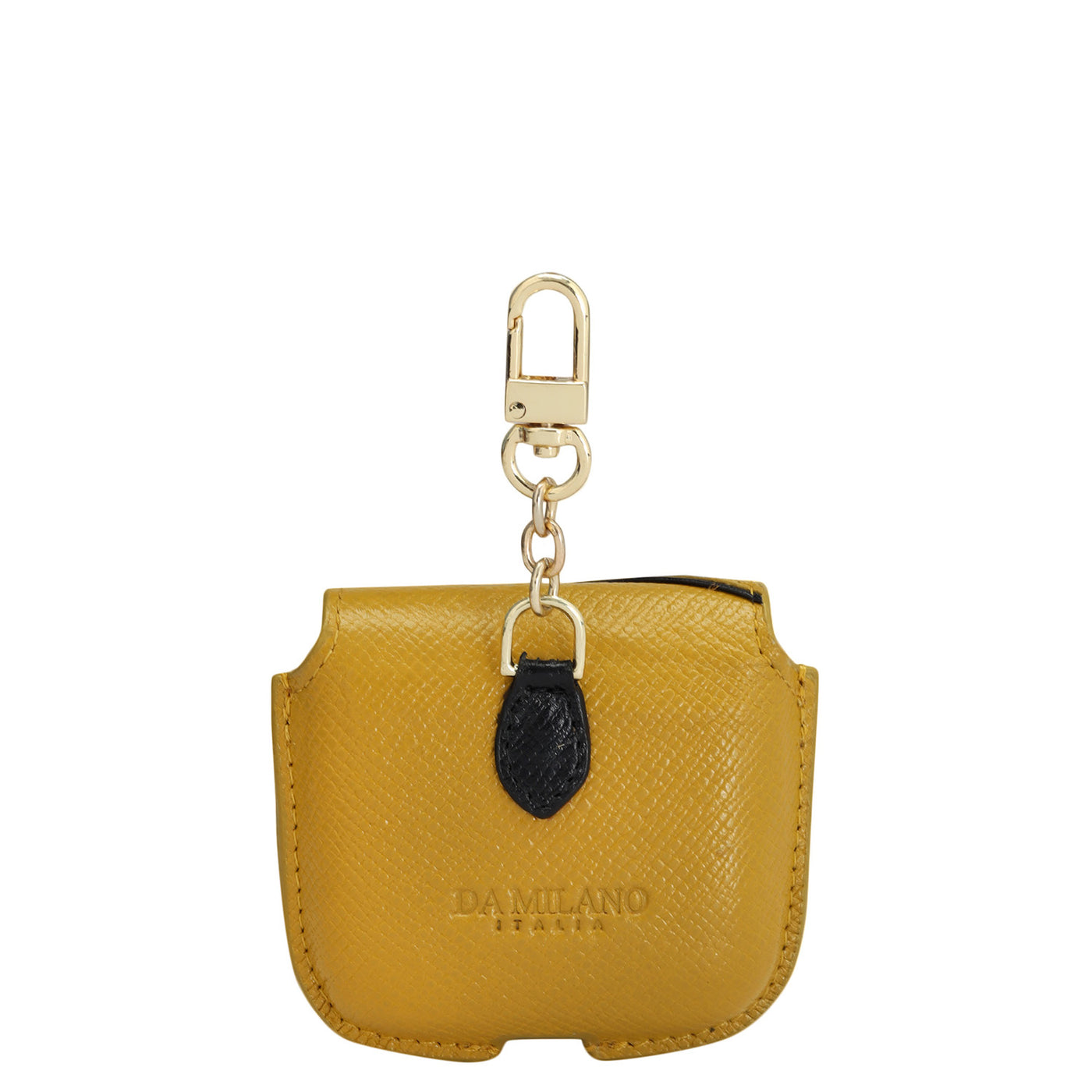 Franzy Leather Earpod Case - Mustard
