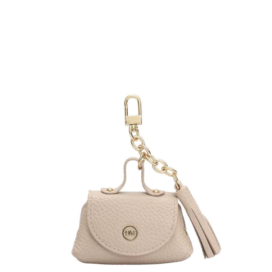 Wax Leather Earpod Case - Dove