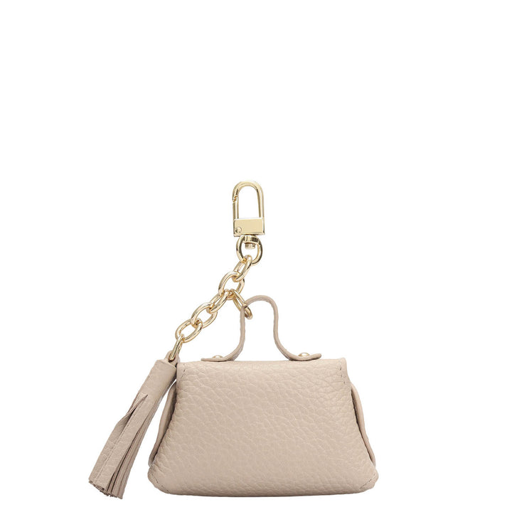 Wax Leather Earpod Case - Dove