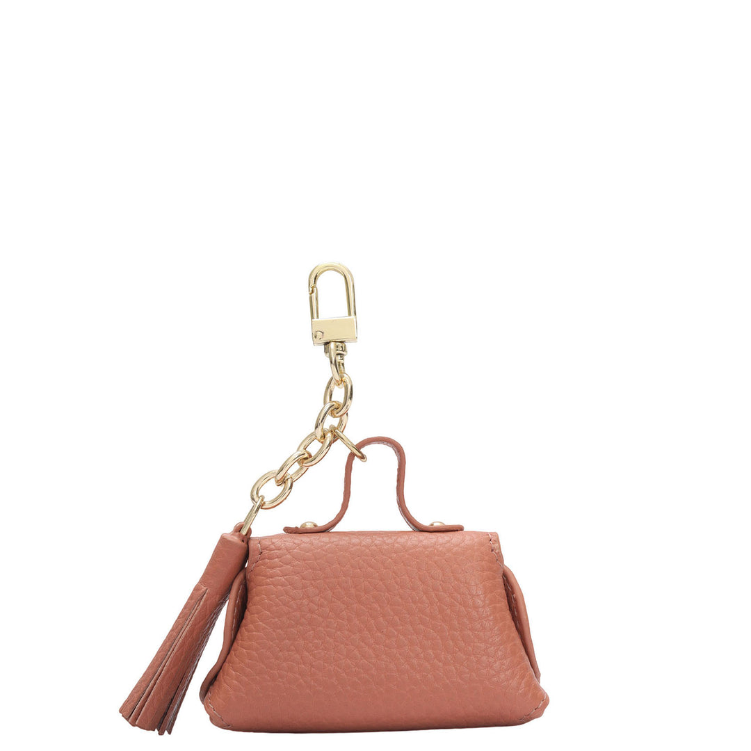 Wax Leather Earpod Case - Terracotta