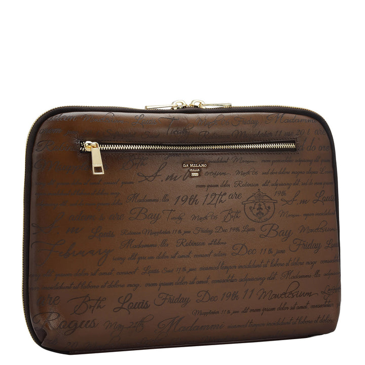 Signato Leather Folder - Cognac