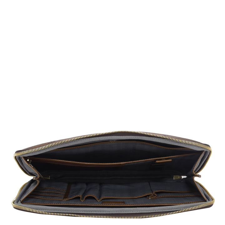 Signato Leather Folder - Cognac