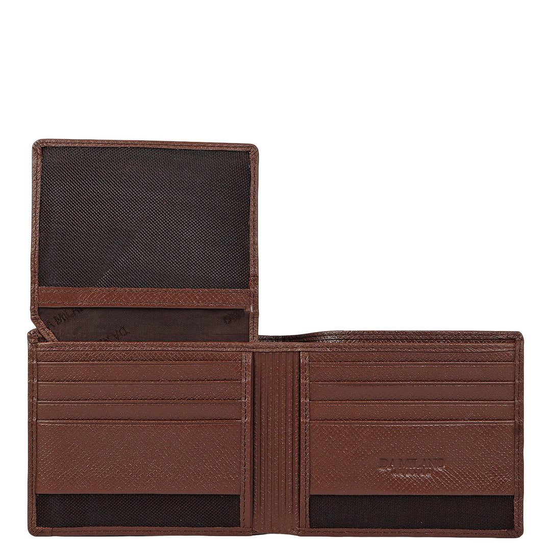 Date Croco Leather Mens Wallet & Belt Gift Set