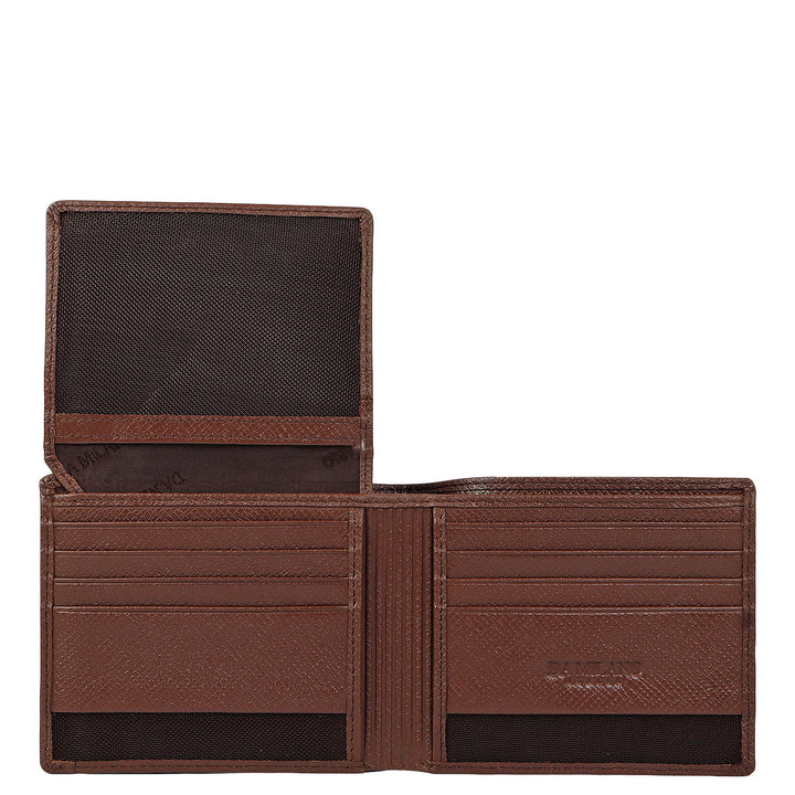 Date Croco Leather Mens Wallet & Belt Gift Set