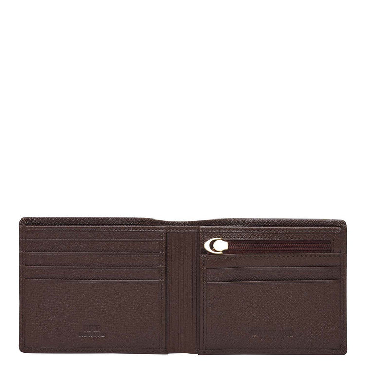 Walnut Croco Franzy Leather Mens Wallet & Belt Gift Set