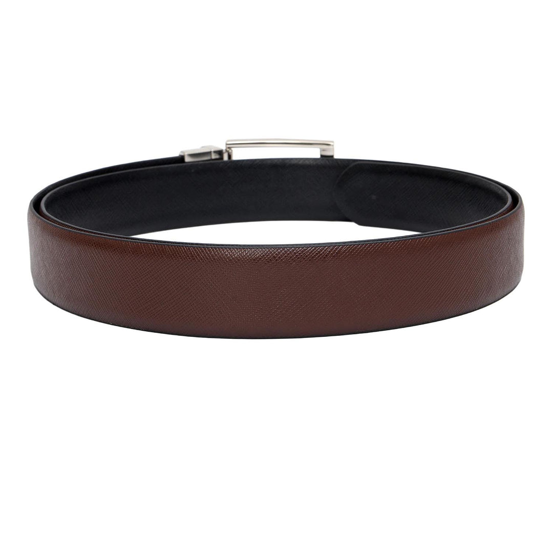 Date Saffiano Franzy Leather Mens Wallet & Belt Gift Set