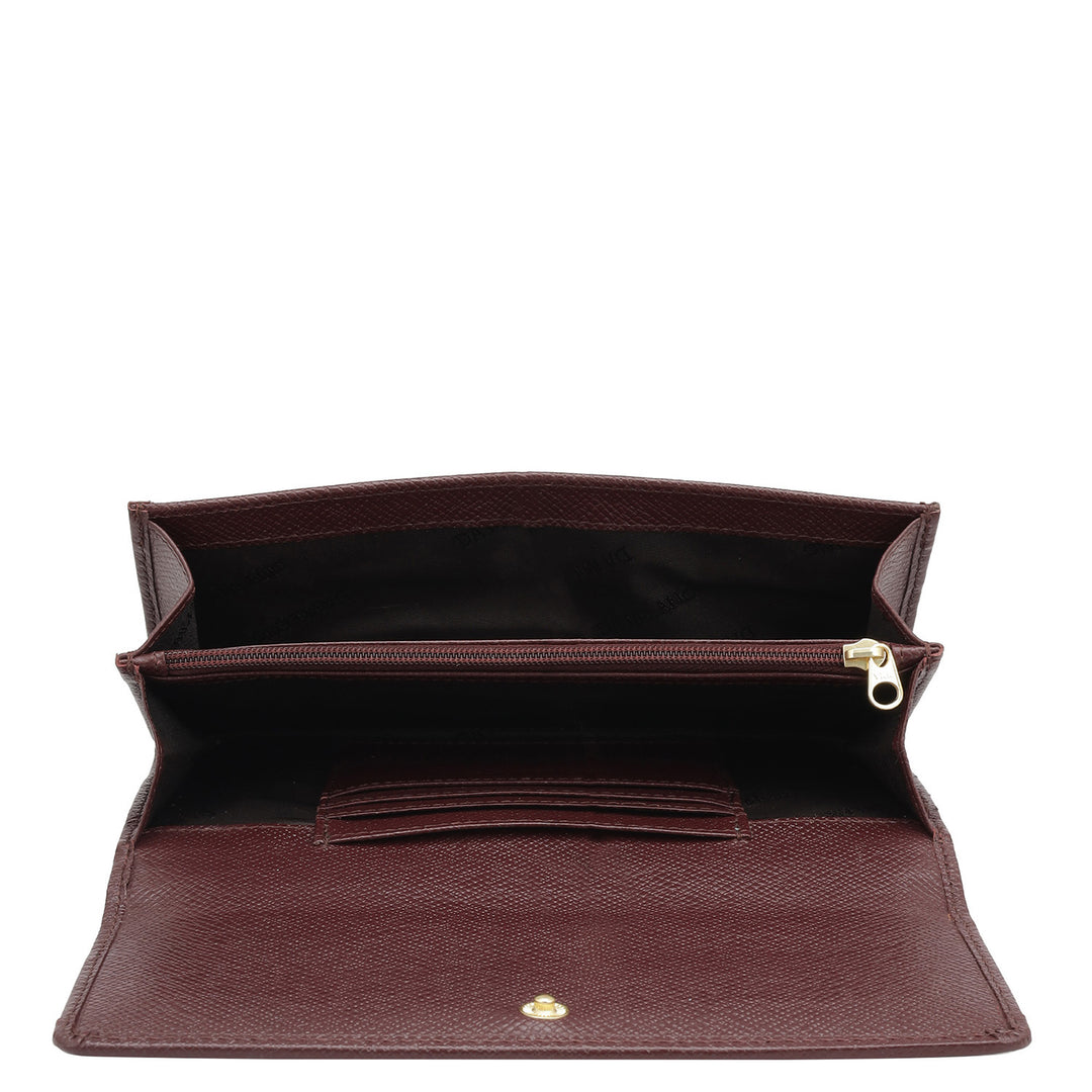 Wine  Croco Leather Mens & Ladies Wallet Gift Set