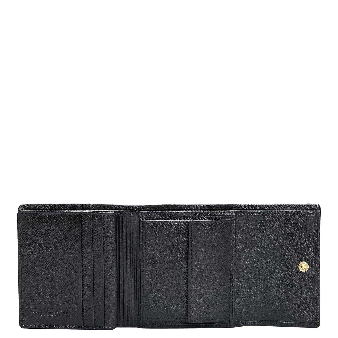 Black Croco Leather Mens & Ladies Wallet Gift Set