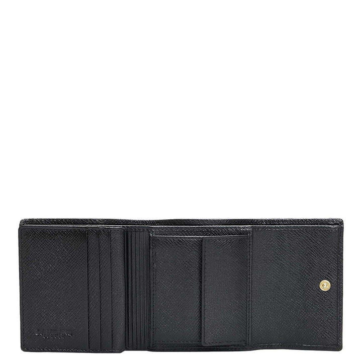 Black Croco Leather Mens & Ladies Wallet Gift Set