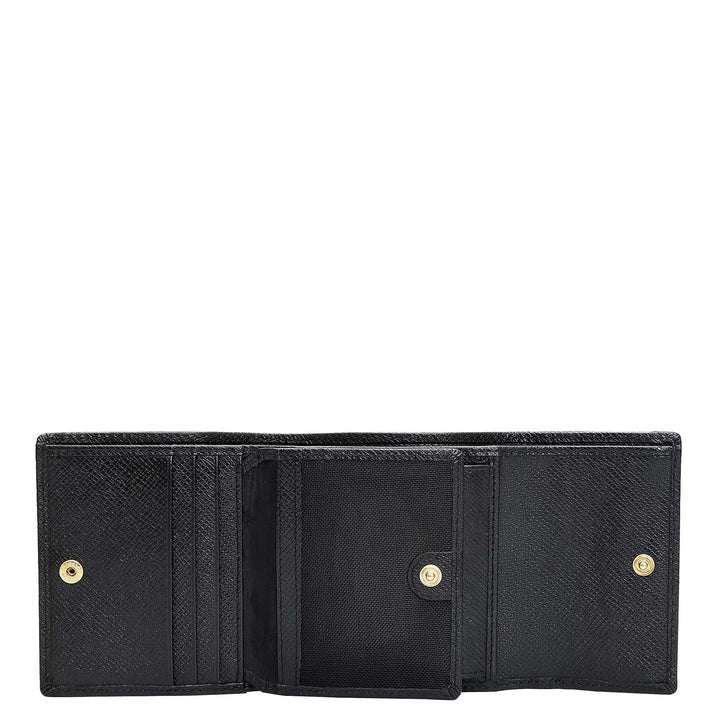 Black Croco Leather Mens & Ladies Wallet Gift Set