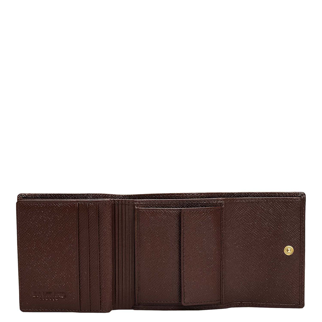 Walnut Croco Leather Mens & Ladies Wallet Gift Set