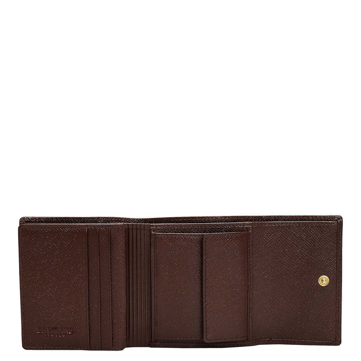 Walnut Croco Leather Mens & Ladies Wallet Gift Set