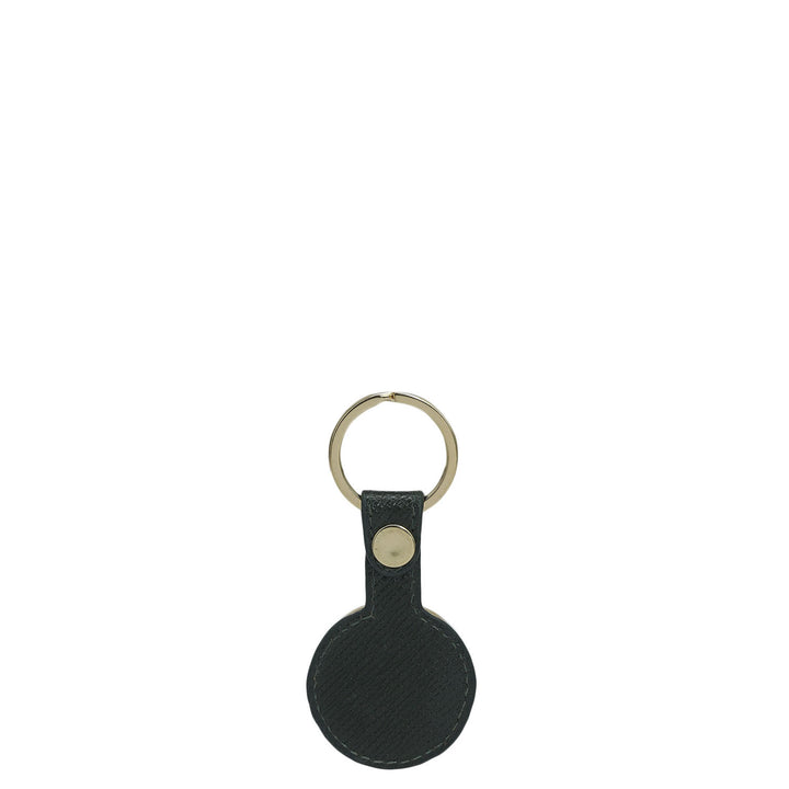 Franzy Leather Key Chain - Petrol Green