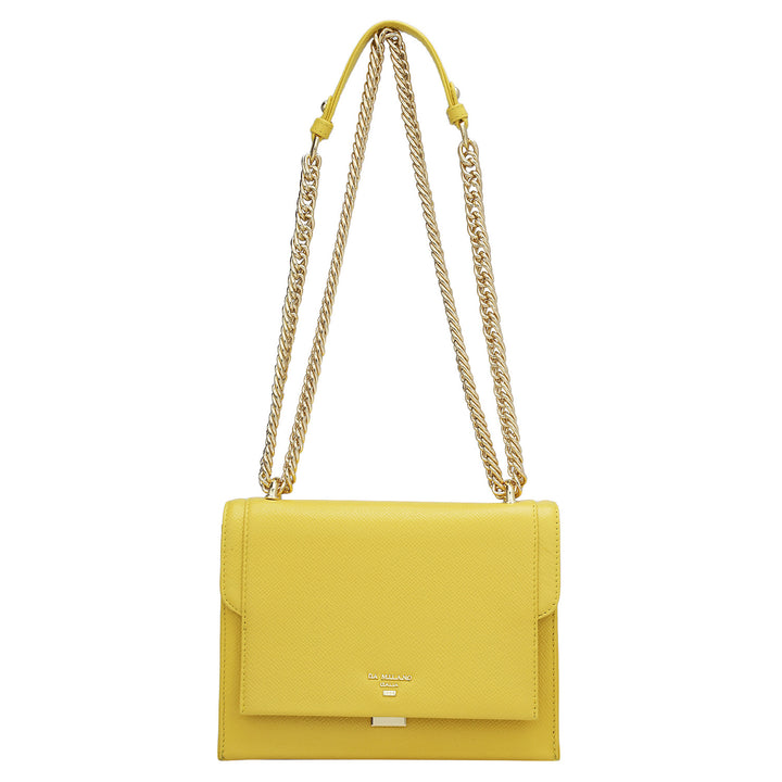 Small Franzy Leather Shoulder Bag - Minion