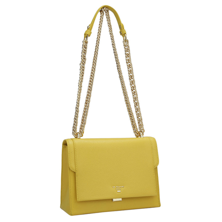 Small Franzy Leather Shoulder Bag - Minion