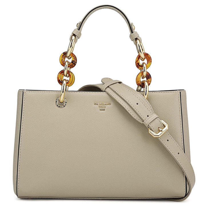 Small Franzy Leather Satchel - Lamb