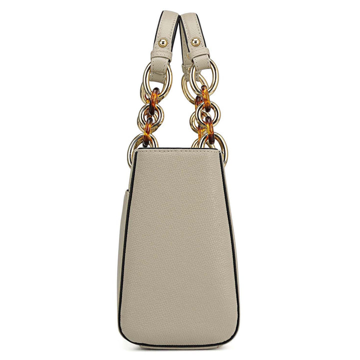 Small Franzy Leather Satchel - Lamb