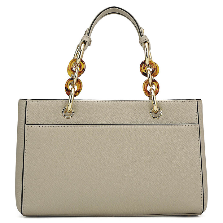 Small Franzy Leather Satchel - Lamb