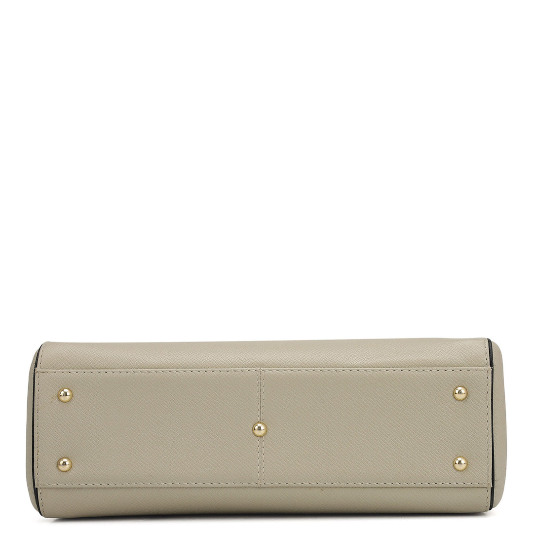 Small Franzy Leather Satchel - Lamb