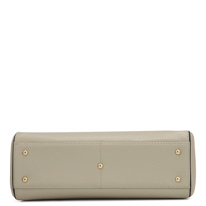 Small Franzy Leather Satchel - Lamb