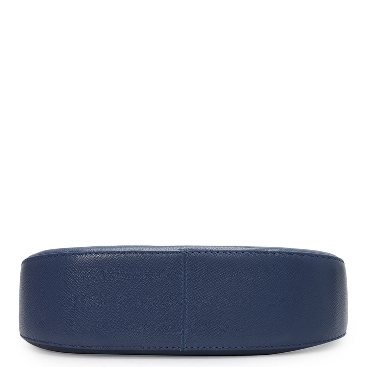 Small Franzy Leather Baguette - Stardust