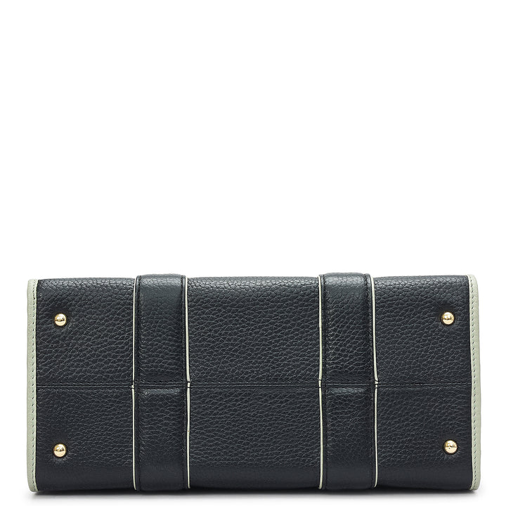 Zoe Small Book Tote - Black