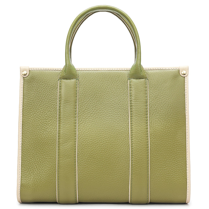 Zoe Small Book Tote - Fern