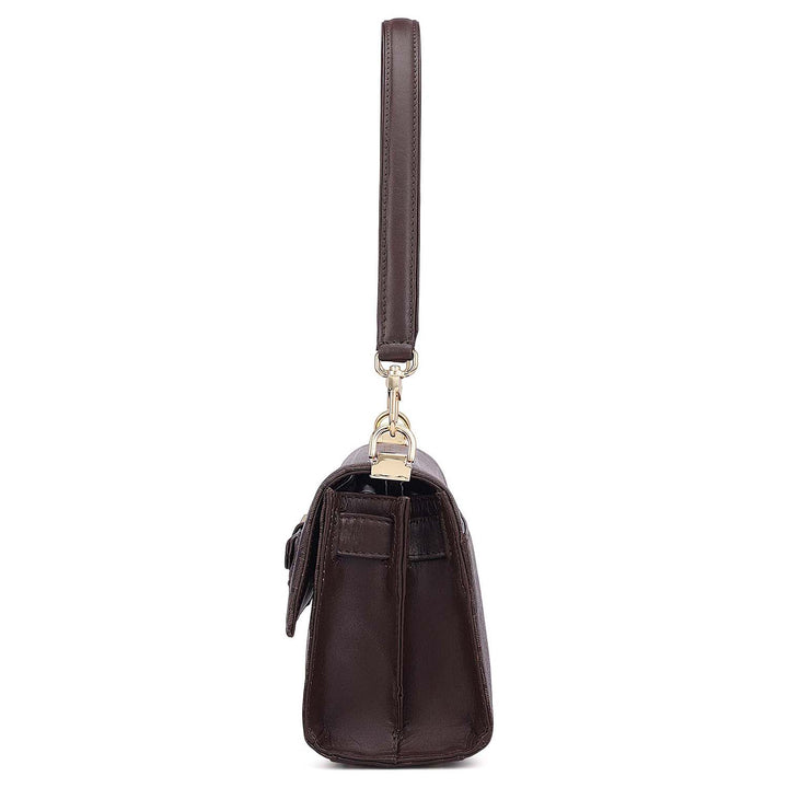 Siena Monogram Leather Baguette - Date